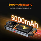 IP68 Waterproof Dustproof Shockproof, 5000mAh Battery, 6.3 inch Android 11 MTK6765 Helio P35 Octa Core up to 2.35GHz, Network: 4G, NFC, OTG, Explosion-proof , 4GB+64GB