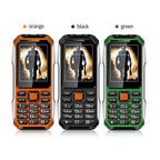 Waterproof Shockproof Dustproof, 6800mAh Battery, 2.4 inch, 21 Keys, Bluetooth, LED Flashlight, FM, SOS, Dual SIM, Network: 2G – Shockproof, Waterproof, Bluetooth
