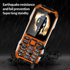 Waterproof Shockproof Dustproof, 6800mAh Battery, 2.4 inch, 21 Keys, Bluetooth, LED Flashlight, FM, SOS, Dual SIM, Network: 2G – Shockproof, Waterproof, Bluetooth