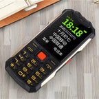 Waterproof Shockproof Dustproof, 4800mAh Battery, 2.4 inch, 21 Keys, Bluetooth, LED Flashlight, FM, SOS, Dual SIM, Network: 2G – Shockproof, Waterproof, Bluetooth