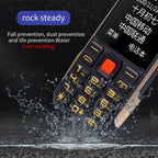 Waterproof Shockproof Dustproof, 4800mAh Battery, 2.4 inch, 21 Keys, Bluetooth, LED Flashlight, FM, SOS, Dual SIM, Network: 2G – Shockproof, Waterproof, Bluetooth