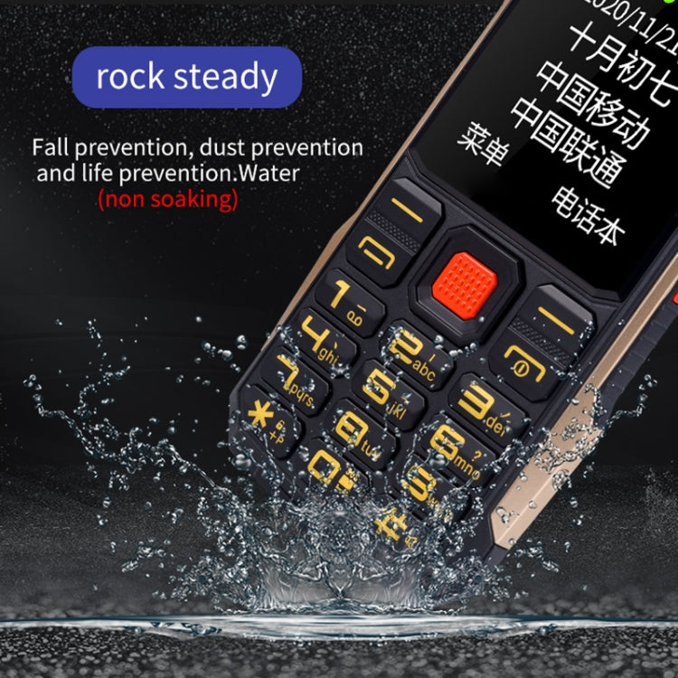 Waterproof Shockproof Dustproof, 4800mAh Battery, 2.4 inch, 21 Keys, Bluetooth, LED Flashlight, FM, SOS, Dual SIM, Network: 2G – Shockproof, Waterproof, Bluetooth