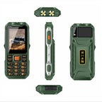 Waterproof Shockproof Dustproof, 16800mAh Battery, 2.4 inch, 21 Keys, Bluetooth, LED Flashlight, FM, SOS, Dual SIM, Network: 2G, Q8 2G – Shockproof, Waterproof, Lanyard