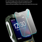 Waterproof Shockproof Dustproof, 16800mAh Battery, 2.4 inch, 21 Keys, Bluetooth, LED Flashlight, FM, SOS, Dual SIM, Network: 2G, Q8 2G – Shockproof, Waterproof, Lanyard