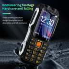 Waterproof Shockproof Dustproof, 16800mAh Battery, 2.4 inch, 21 Keys, Bluetooth, LED Flashlight, FM, SOS, Dual SIM, Network: 2G, Q8 2G – Shockproof, Waterproof, Lanyard
