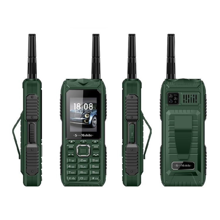 Waterproof Shockproof Dustproof, 2400mAh Battery, 2.2. inch, 21 Keys, LED Flashlight, FM, Quad SIM, with Antenna – Shockproof, Waterproof