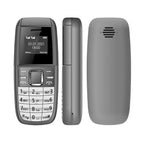 0.66 inch, MT6261D, 21 Keys, Bluetooth, MP3 Music, Dual SIM, Network: 2G Grey