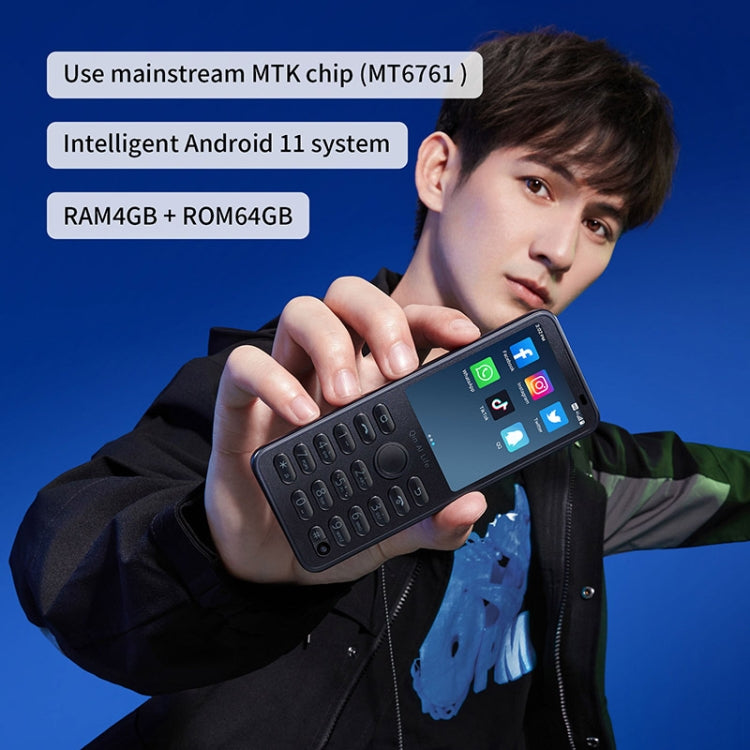 2.8 inch, Android 11 MTK6761 Quad-core up to 2.0GHz, 21 Keys, Network: 4G, 3GB+32GB – Durable Build, Easy to Use