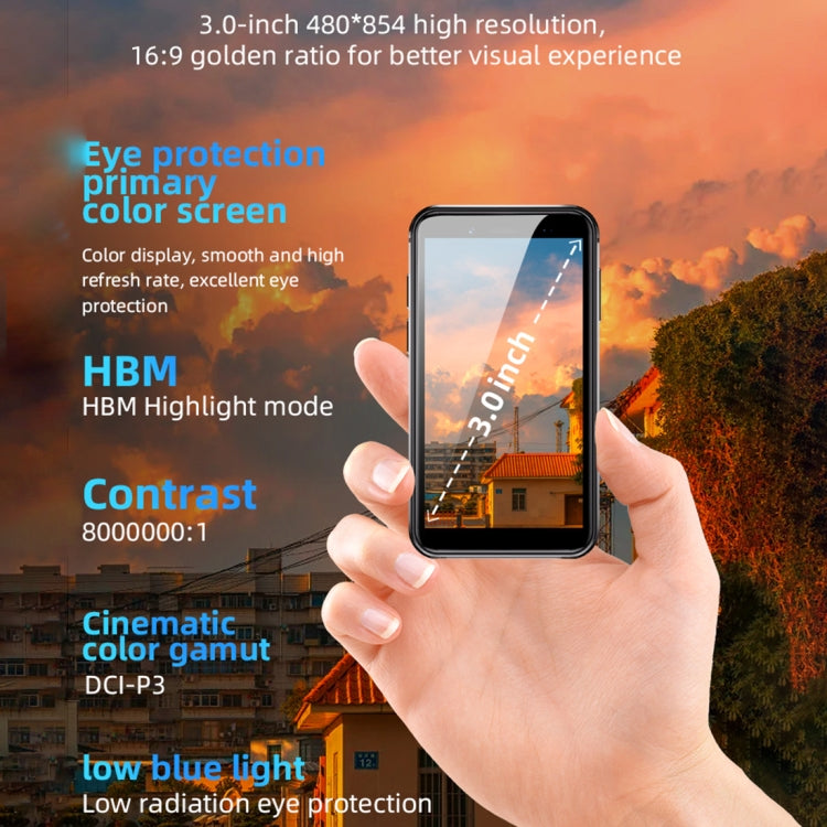 3.0 inch Android 8.1 MTK6580 Quad Core 1.3GHz, Network: 3G, Dual SIM, Global Version with Google Play – Durable Build, Easy to Use