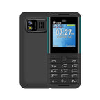 1.33 inch, MTK6261D, 21 Keys, Support Bluetooth, FM, Magic Sound, Auto Call Record, GSM, Triple SIM, Russian Key – Bluetooth Russian Key Black+green