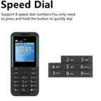 1.33 inch, MTK6261D, 21 Keys, Support Bluetooth, FM, Magic Sound, Auto Call Record, GSM, Triple SIM, Russian Key – Bluetooth