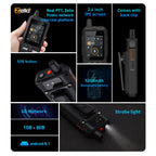 Waterproof Dustproof Shockproof, 5300mAh Battery, 2.4 inch Android 10 Spreadtrum SL8541E Quad Core up to 1.4GHz, Network: 4G, Dual SIM, PoC, SOS, F80S