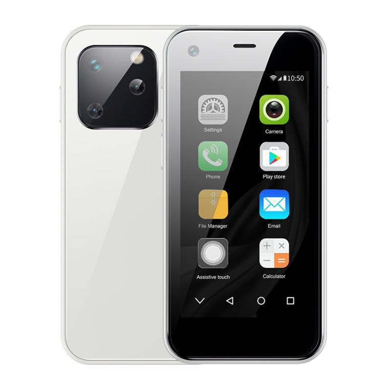 2.5 inch MTK6580 Quad Core up to 1.3GHz, Bluetooth, WiFi, FM, Network: 3G, Dual SIM, XS13 – Bluetooth XS13 White