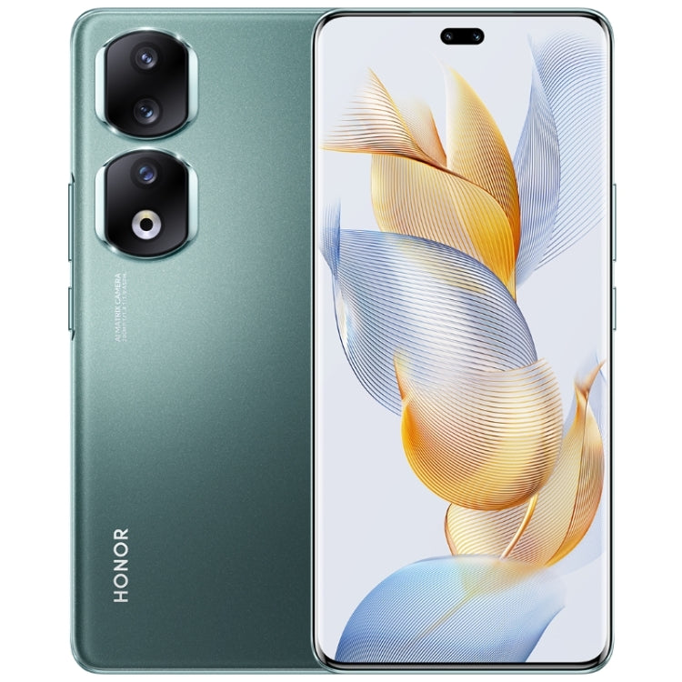 Triple Back Cameras + Dual Front Cameras, Screen Fingerprint Identification, 6.78 inch Magic UI 7.1 Android 13 Qualcomm Snapdragon 8+ Gen 1 Octa Core up to 3.0GHz, Network: 5G, OTG, NFC, Not Support Google Play, Honor 90 Pro 5G 12GB+256GB – Durable... Honor 90 Pro 5G 12GB+256GB Emerald