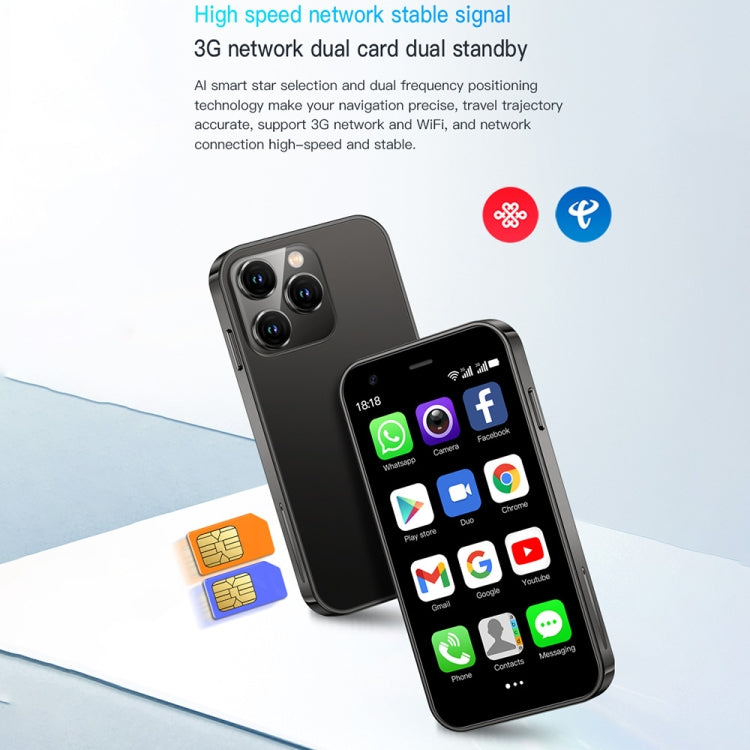 3.0 inch Android 8.1 MTK6580 Quad Core up to 1.3GHz, Bluetooth, WiFi, GPS, Network: 3G, Dual SIM, SOYES XS15 – Bluetooth