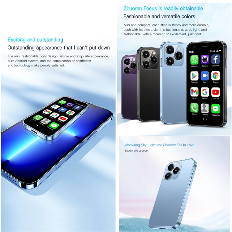 3.0 inch Android 8.1 MTK6580 Quad Core up to 1.3GHz, Bluetooth, WiFi, GPS, Network: 3G, Dual SIM, SOYES XS15 – Bluetooth