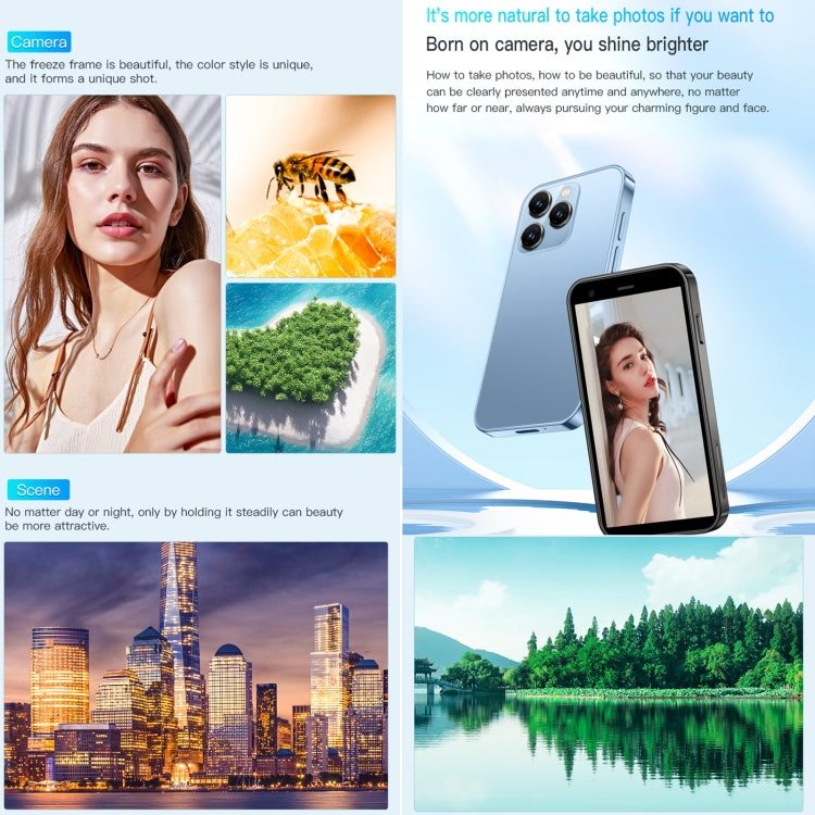 3.0 inch Android 8.1 MTK6580 Quad Core up to 1.3GHz, Bluetooth, WiFi, GPS, Network: 3G, Dual SIM, SOYES XS15 – Bluetooth