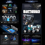 Ulefone Armor 28 UltraThermal Version Rugged Phone, 16GB+1TB, Night Vision, 10600mAh, 6.67 inch Android 14 MediaTek Dimensity 9300+ Octa Core, Network: 5G, NFC, Armor 28 Ultra Thermal Version – Lanyard, Magnetic, Card Slot