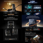 Ulefone Armor 28 UltraThermal Version Rugged Phone, 16GB+1TB, Night Vision, 10600mAh, 6.67 inch Android 14 MediaTek Dimensity 9300+ Octa Core, Network: 5G, NFC, Armor 28 Ultra Thermal Version – Lanyard, Magnetic, Card Slot