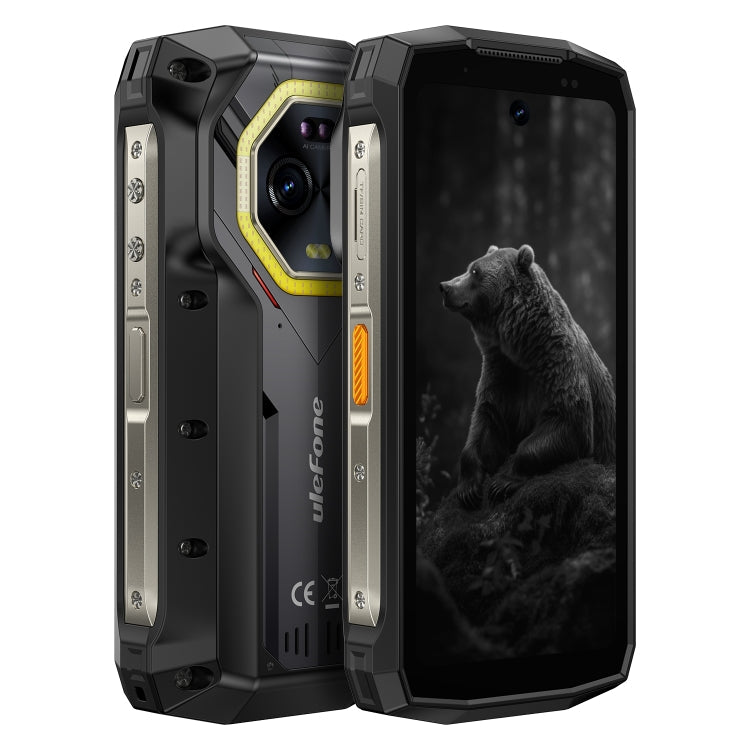 Ulefone Armor Mini 20, Night Vision, 8GB+256GB, IP68/IP69K Rugged Phone, 4.7 inch Android 14 MediaTek Dimensity 6300 Octa Core, Network: 4G, NFC, OTG, Armor Mini 20 – Lanyard, Magnetic, Card Slot