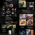 Ulefone Armor Mini 20, Night Vision, 8GB+256GB, IP68/IP69K Rugged Phone, 4.7 inch Android 14 MediaTek Dimensity 6300 Octa Core, Network: 4G, NFC, OTG, Armor Mini 20 – Lanyard, Magnetic, Card Slot