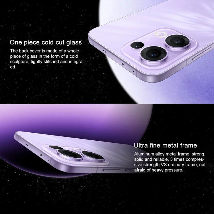 OPPO Reno13 Pro AI Phone, 12GB+256GB, Screen Fingerprint, 6.83 inch ColorOS 15.0 Dimensity 8350 Octa Core, NFC, OTG, Network: 5G, 12GB+256GB, Reno13 Pro, 12GB+256GB