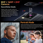 Blackview BV4800 Pro, 4GB+128GB, IP68/IP69K/MIL-STD-810H, 6.56 inch Android 14 Unisoc T606 Octa Core, Network: 4G, OTG – Shockproof, Waterproof, Bluetooth