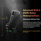 Blackview BV4800 Pro, 4GB+128GB, IP68/IP69K/MIL-STD-810H, 6.56 inch Android 14 Unisoc T606 Octa Core, Network: 4G, OTG – Shockproof, Waterproof, Bluetooth