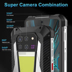 Unihertz Tank 3 / 8849, 16GB+512GB, 200MP Camera, Night Vision, 23800mAh Battery, 6.79 inch Android 13 Dimensity 8200 Octa Core, Network: 5G, Tank 3 without Laser Rangefinder – Bluetooth, Aluminum Alloy, TPU