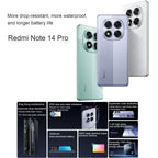 Xiaomi Redmi Note 14 Pro, 12GB+512GB, 6.67 inch Xiaomi HyperOS Mediatek Dimensity 7300-Ultra Octa Core, NFC, Network: 5G, 12GB+512GB