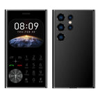 V8 Card Mobile Phone, 2.01 inch, MTK6261D, Support Bluetooth, FM, Torch, GSM, Dual SIM Black
