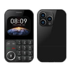 V9 Card Mobile Phone, 2.01 inch, MTK6261D, Support Bluetooth, FM, Torch, GSM, Dual SIM Black