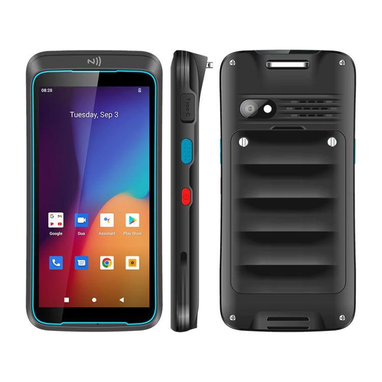 UNIWA V5N Barcode PDA Rugged Phone, 4GB+64GB, 5.5 inch Android 12 MediaTek MT6765 Helio P35 Octa Core, NFC, Network: 4G US Plug
