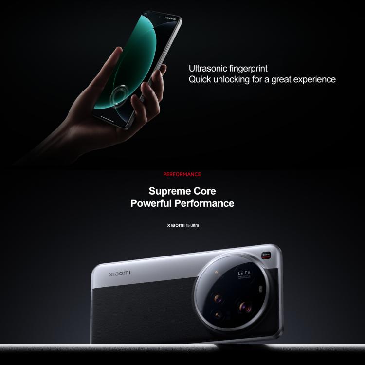Xiaomi 15 Ultra,16GB+512GB, 3D Ultrasonic Fingerprint, 200MP Camera, 6.73 inch Xiaomi HyperOS 2 Snapdragon 8 Elite Octa Core 3nm, NFC, Network: 5G, 16GB+512GB
