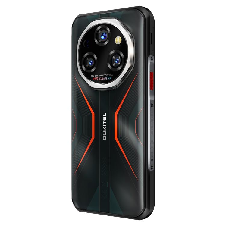 Oukitel WP55 5G Rugged Phone, 12GB+256GB, 108MP Camera, Fingerprint Identification, 6.6 inch MediaTek Dimensity 7025 Octa Core, NFC, OTG, Network: 5G, WP55