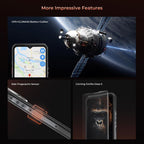 Oukitel WP55 5G Rugged Phone, 12GB+256GB, 108MP Camera, Fingerprint Identification, 6.6 inch MediaTek Dimensity 7025 Octa Core, NFC, OTG, Network: 5G, WP55