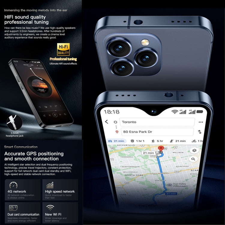 SOYES SOYES F9 Max, 4GB+64GB, 4.3 inch Android 12 MTK6762 Octa Core, Network: 4G, OTG, Dual SIM, 4GB+64GB
