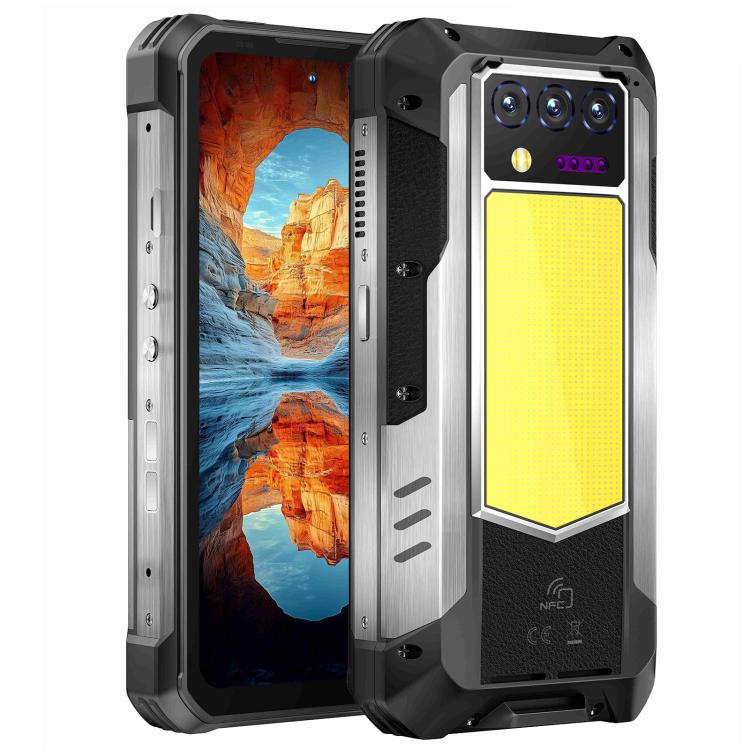 Oukitel WP100 TITAN 5G Projector Rugged Phone, 16GB+512GB, 200MP Camera, Fingerprint Identification, 6.8 inch Android 14 MediaTek Dimensity 7300 Octa Core, NFC, OTG, Network: 5G, WP100 TITAN – Durable Build, Easy to Use