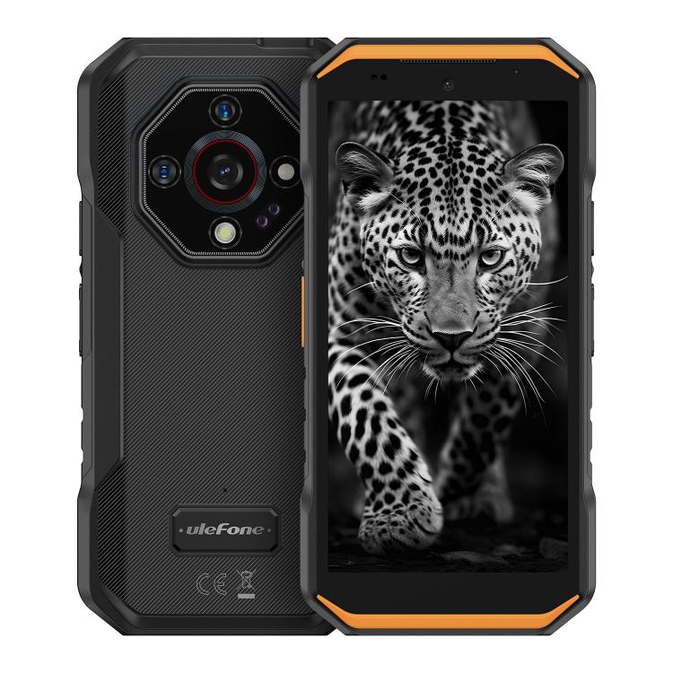 Ulefone Armor X32 Rugged Phone, 8GB+256GB, Night Vision, 5.65 inch Android 14 MediaTek Helio G91 Octa Core, Network: 4G, NFC, OTG – Lanyard, Magnetic, Card Slot Few Orange