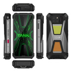 Unihertz 8849 Tank 3S Night Vision Projector Rugged Phone, 16GB+512GB, 6.79 inch Android 14 Dimensity 8200 Octa Core, Network: 5G, Tank 3S 16GB+512GB – Aluminum Alloy, TPU