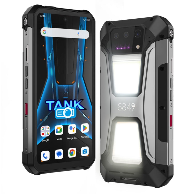 Unihertz 8849 Tank 2 Pro Night Vision Projector Rugged Phone, 12GB+256GB, 6.79 inch Android 14 MTK6789 Octa Core, Network: 4G – Aluminum Alloy, TPU