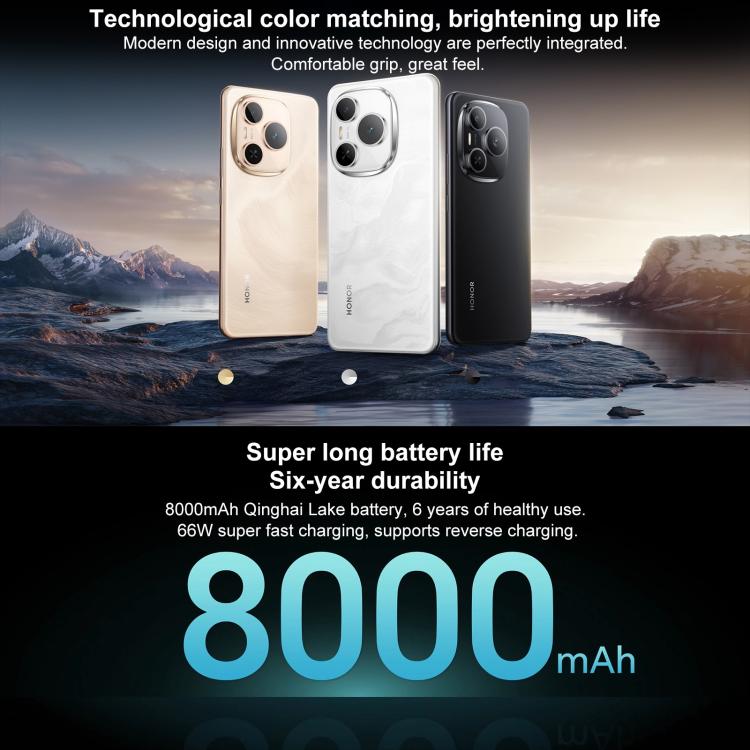 Honor Power, 12GB+512GB, Screen Fingerprint, 6.78 inch MagicOS 9.0 Snapdragon 7 Gen 3 Octa Core, Network: 5G, NFC, OTG, 12GB+512GB
