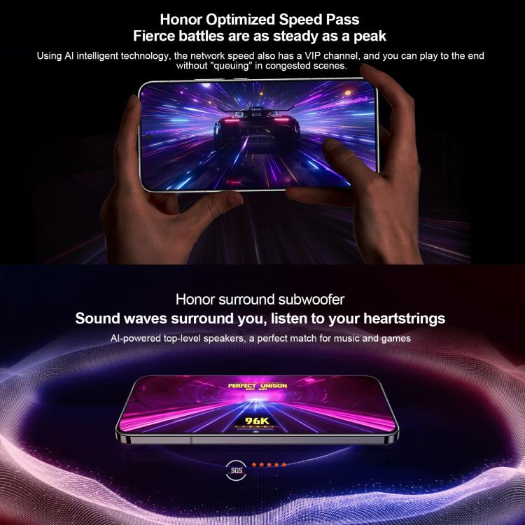 Honor GT Pro, 112GB+512GB, Ultrasonic Fingerprint, 6.78 inch MagicOS 9.0 / Android 15 Snapdragon 8 Elite Octa Core, Network: 5G, NFC, OTG, 12GB+512GB