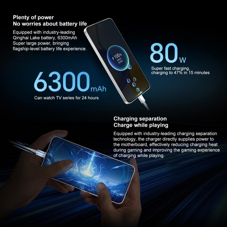 Honor X60 GT, 16GB+512GB, In-screen Fingerprint, 6.7 inch MagicOS 9.0 Android 15.0 Snapdragon 8+ Gen 1 Octa Core, Network: 5G, OTG, NFC, 16GB+512GB