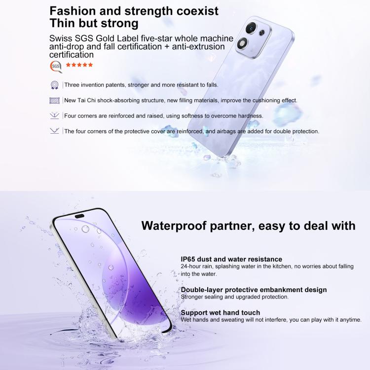 Honor X70i, 8GB+256GB, In-screen Fingerprint, 6.7 inch MagicOS 9.0 Android 15.0 Dimensity 7025 Ultra Octa Core, Network: 5G, OTG, NFC, 8GB+256GB