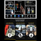 Ulefone Armor 30, 12GB+512GB, Night Vision, IP68/IP69K Rugged Phone, 6.95 inch Android 15 MediaTek Helio G100 Octa Core, Network: 4G, NFC, OTG, Armor 30 – Lanyard, Magnetic, Card Slot