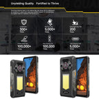Ulefone Armor 30, 12GB+512GB, Night Vision, IP68/IP69K Rugged Phone, 6.95 inch Android 15 MediaTek Helio G100 Octa Core, Network: 4G, NFC, OTG, Armor 30 – Lanyard, Magnetic, Card Slot