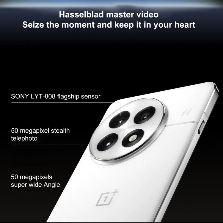 OnePlus 13 PJZ110, 12GB+256GB, Screen Fingerprint Identification, 6.82 inch ColorOS 15.0 / Android 15 Snapdragon 8 Elite 3nm Octa Core, NFC, Network: 5G, 12GB+256GB