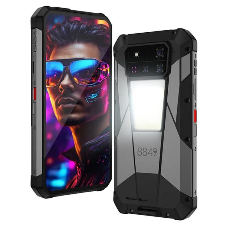 Unihertz Tank 4 Pro Projector Rugged Phone, 16GB+512GB, Night Vision, 6.73 inch Android 13 Dimensity 8300 Octa Core, Network: 5G, NFC, 16GB+512GB 16GB+512GB