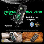 Ulefone Armor 33 Pro Rugged Phone, 16GB+512GB, Night Vision, 6.95 inch + 3.4 inch Dual Screen Android 14 MediaTek Dimensity 7300X Octa Core, Network: 5G, OTG, NFC, Armor 33 Pro